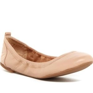 Lucky Brand Women's Emmie Nude Ballet Flat